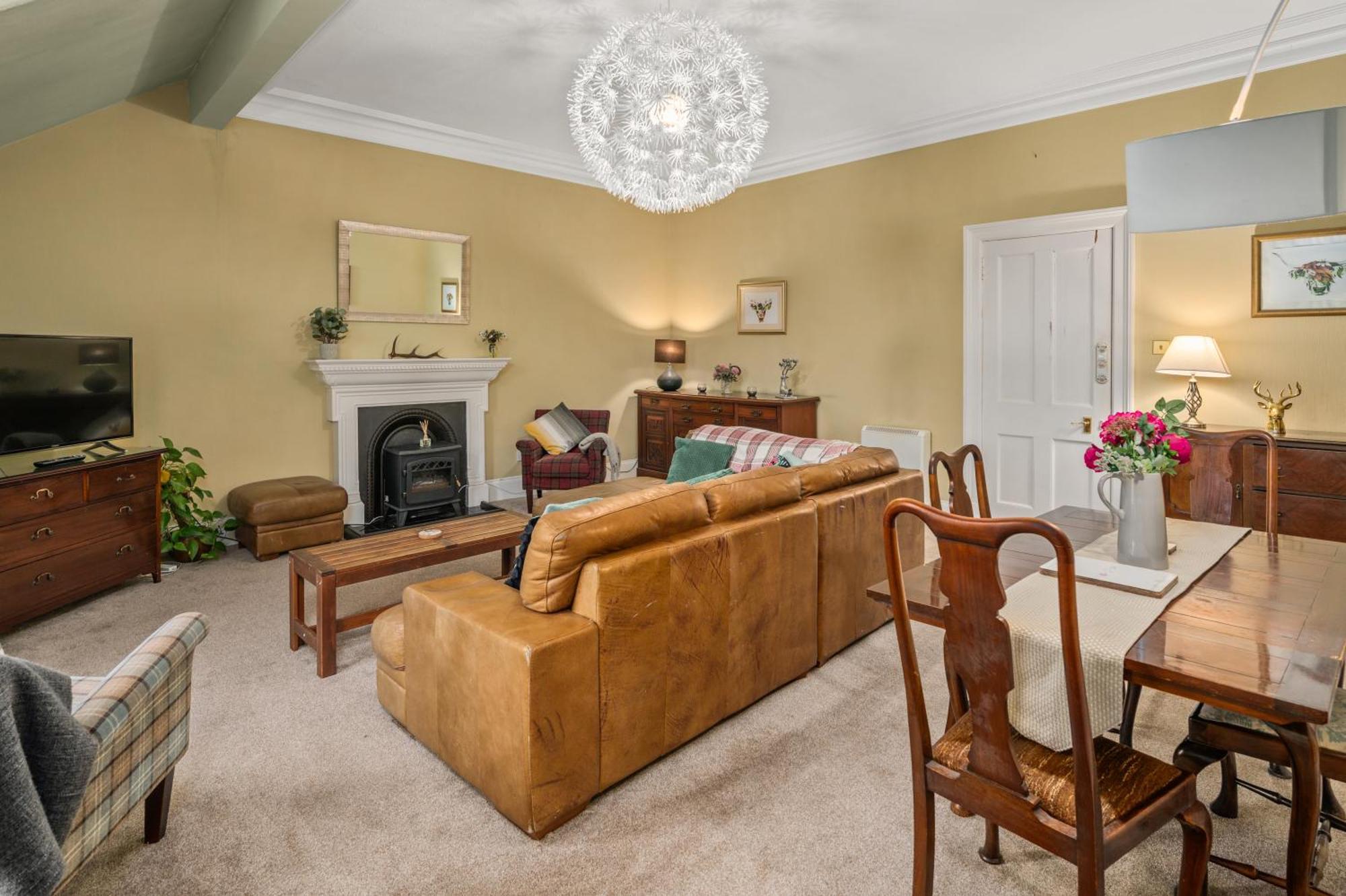 Panoramic Sea Views - Stunning 3Bd Apt & Balcony Oban Esterno foto